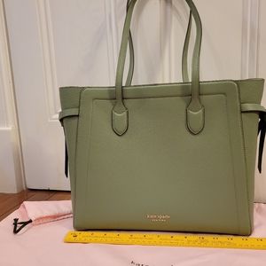 Kate Spade “Romaine” Large Leather Tote